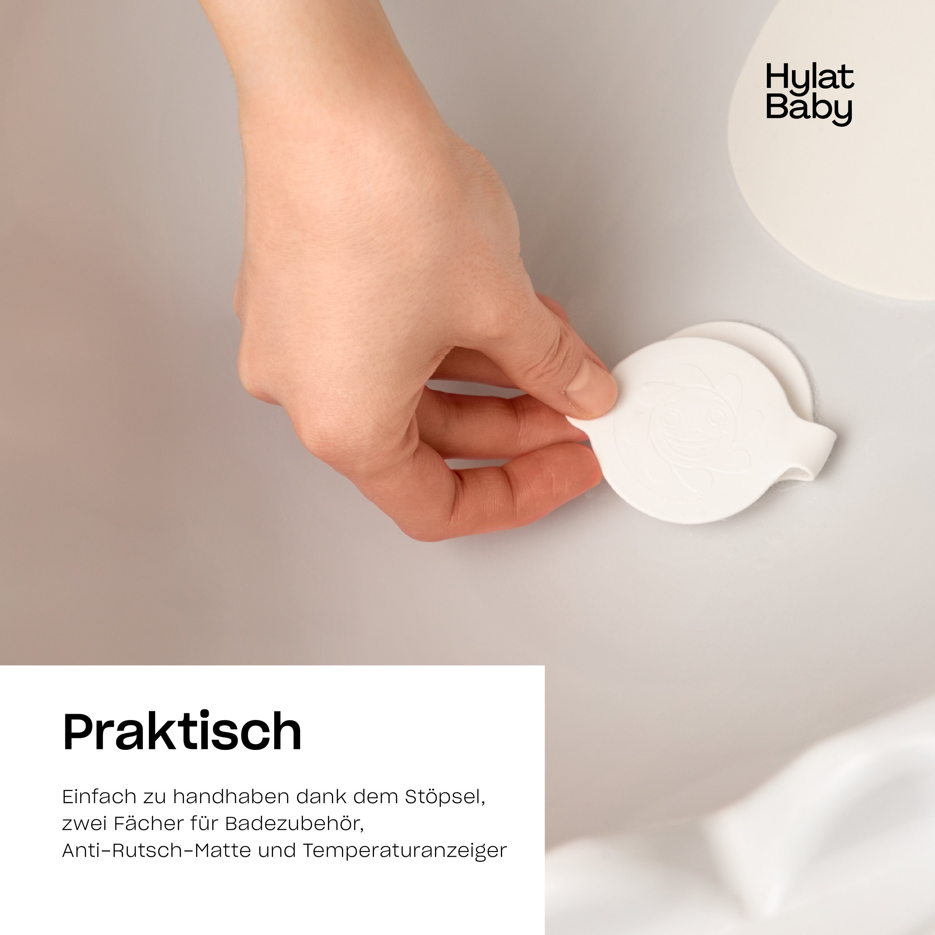 Hylat Baby Babybadewanne Produkte für Kinder, (Set)