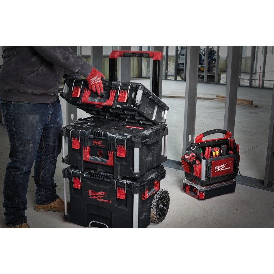 Acessórios Milwaukee 4932464078 Caixa de Carrinho Packout