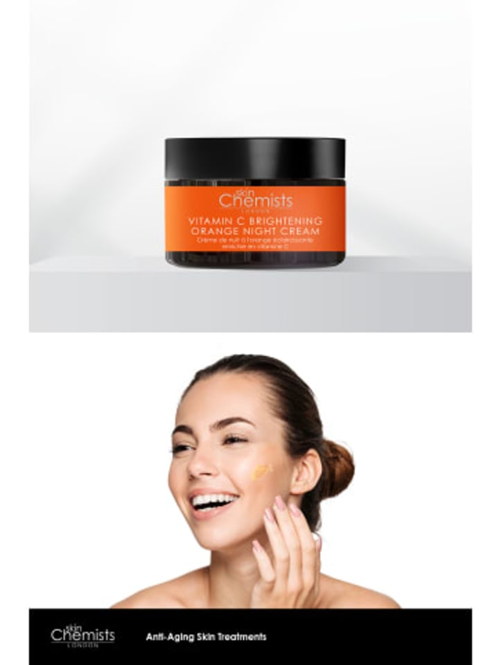 Skinchemists skinChemists Vitamin C Brightening Orange Nachtcreme 50ml günstig kaufen onesize