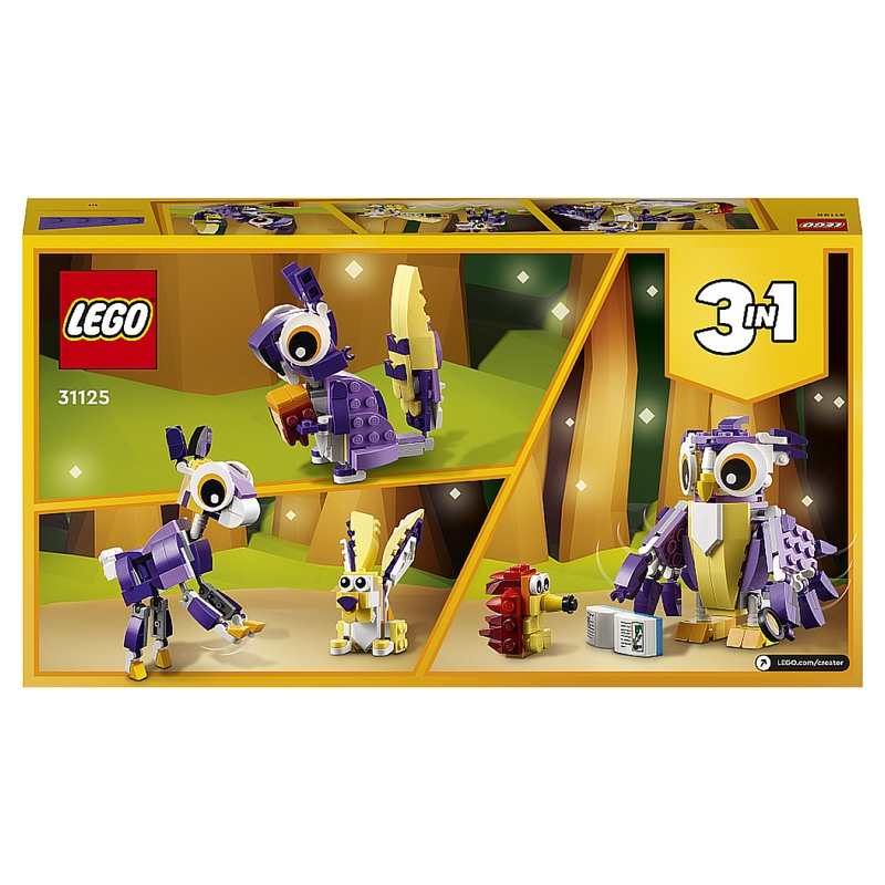 31125 Fabuleuses créatures de la forêt LEGO Creator