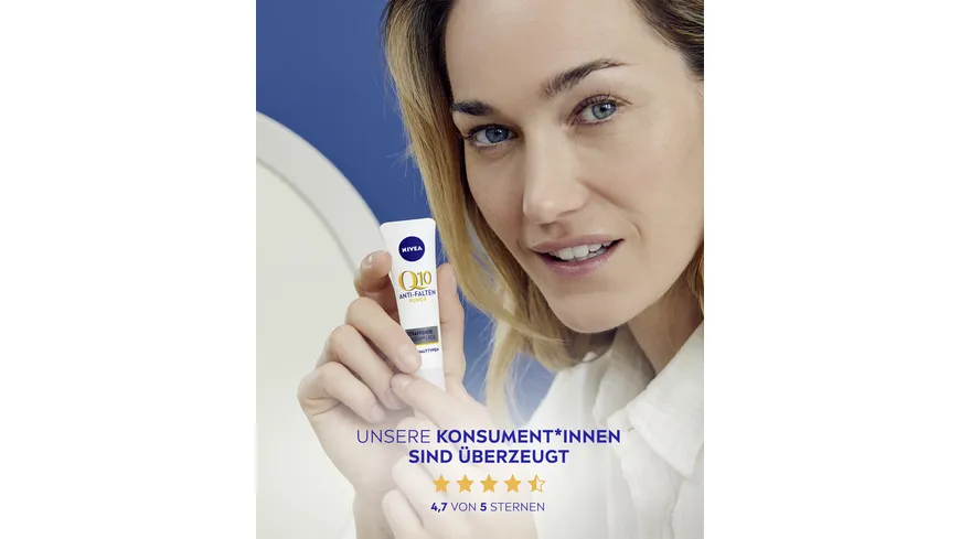 NIVEA Q10 Power Anti-Falten + Straffung Augenpflege 15 ml