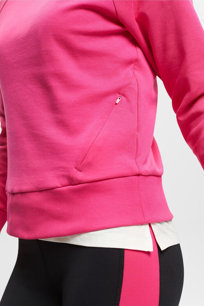 Sweatshirt mit Zippertaschen