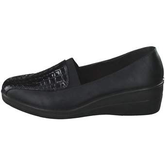 Charmosa Slipper in schwarz