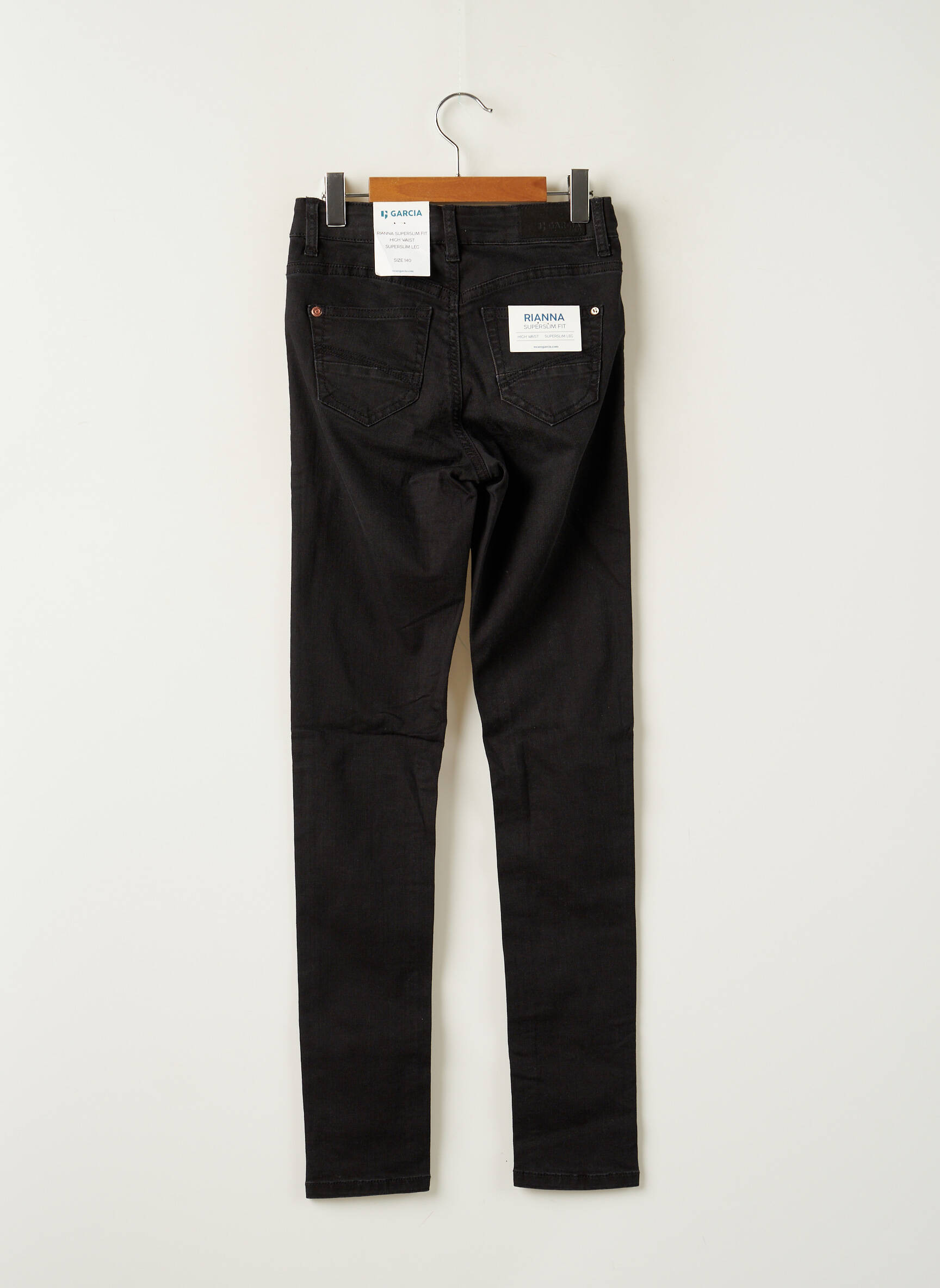 Garcia Jeans Skinny Fille couleur noir