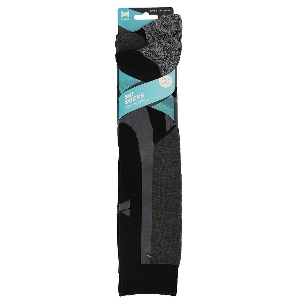 Xtreme 2 Paar Multi Black Unisex Skisocken
