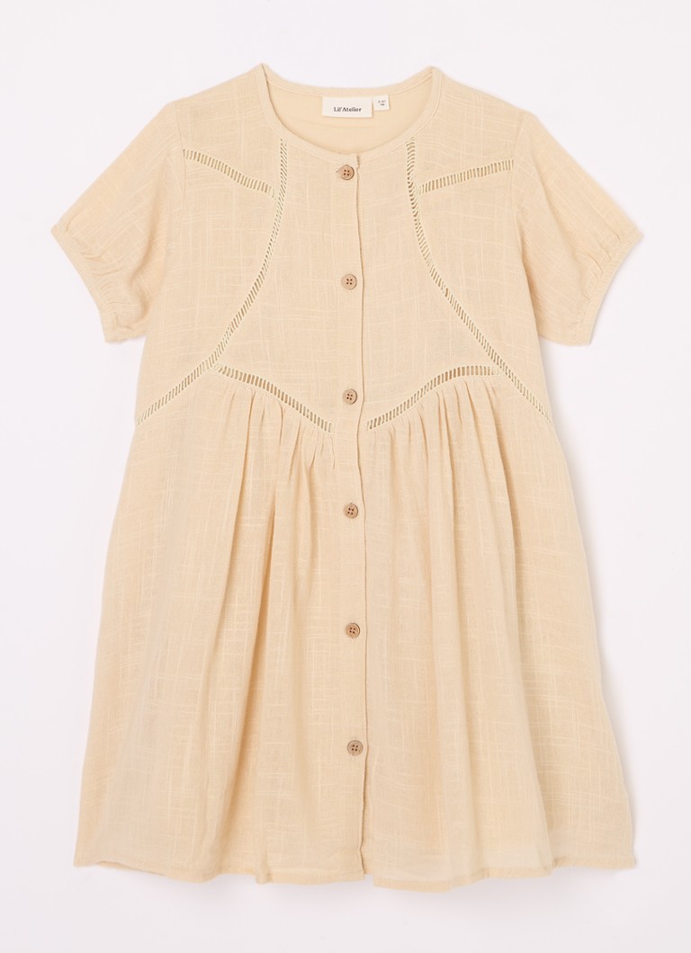 Bluză mini din bumbac organic Lil' Atelier NMFHALLA