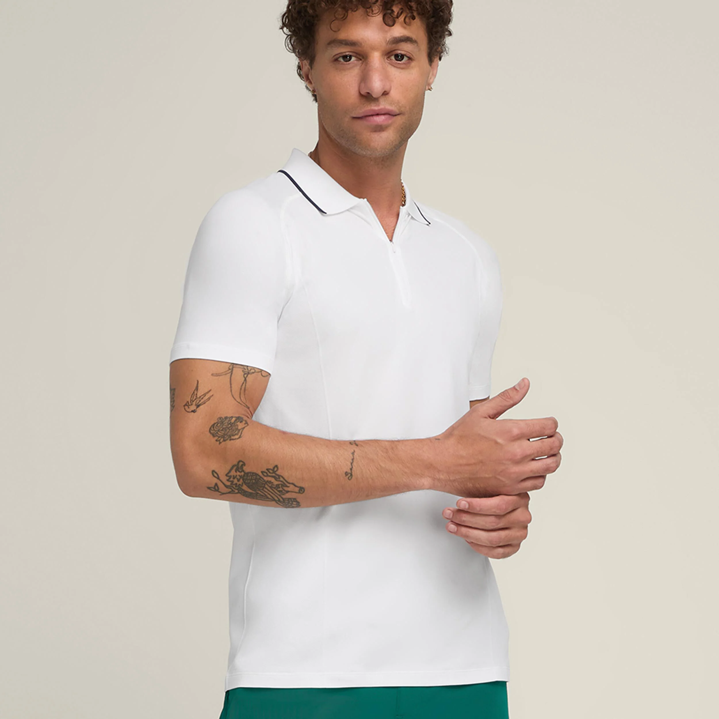 Players Seamless Team 2.0 Polo Herren - Weiß
