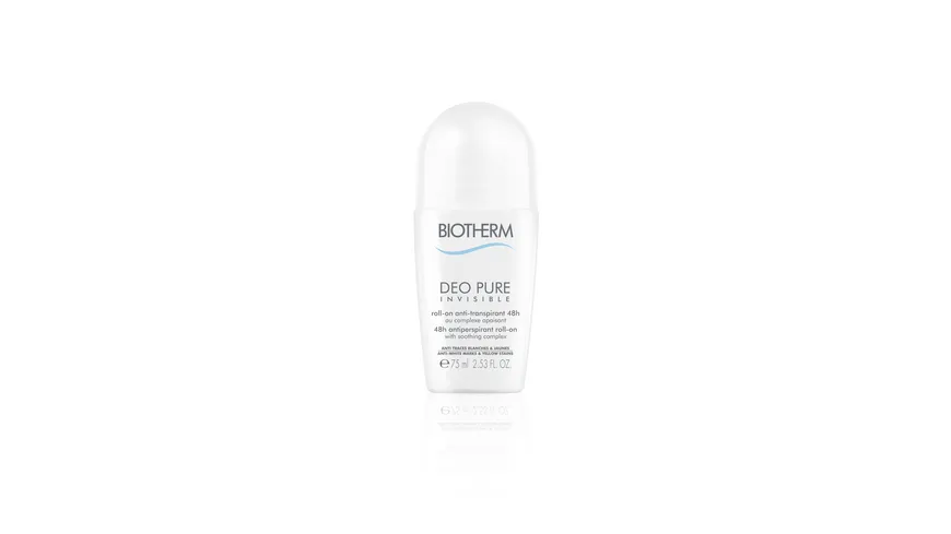 BIOTHERM Deo Pure Invisible Roll-on 75 ml