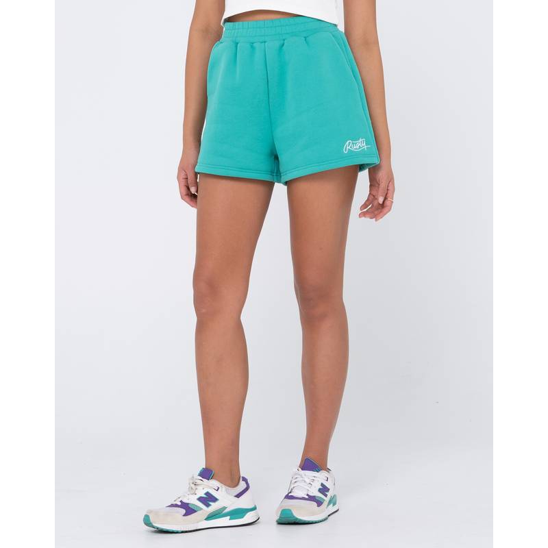 RUSTY RUSTY SCRIPT FLEECE SHORT Sweatshorts Damen
