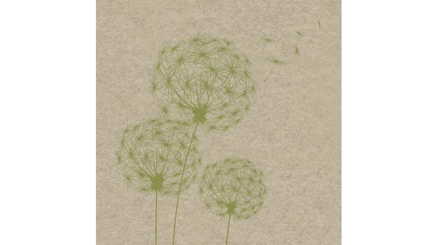 Bella Casa Serviette ECO Pusteblume 33x33cm