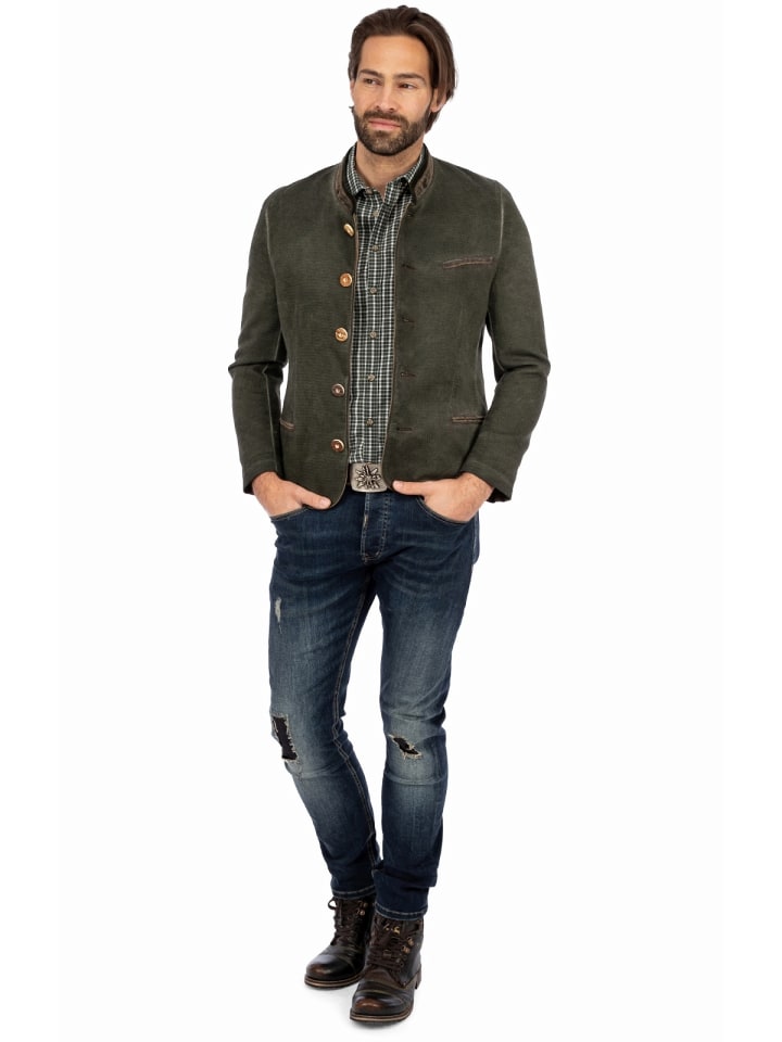 Gipfelstürmer Jacke 422000-3980 in grün günstig kaufen