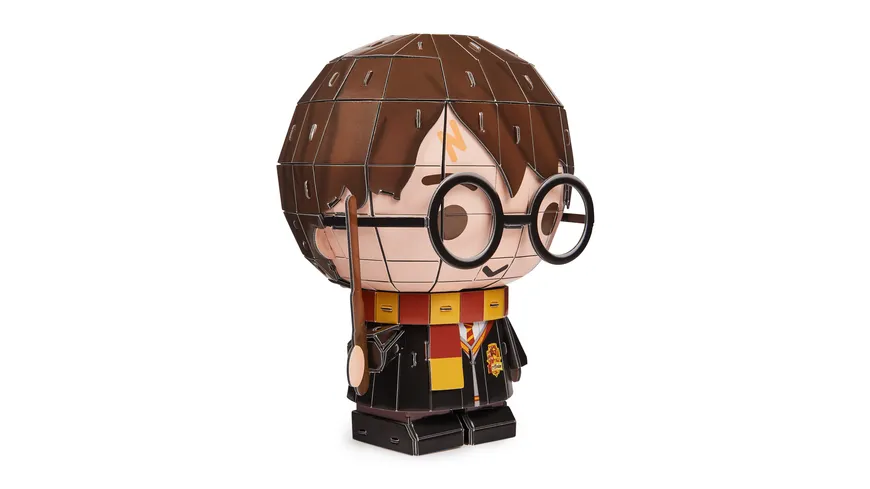 Spin Master - 4D Build - Harry Potter - 3D-Puzzle des beliebten Filmheldens aus hochwertigem Karton, 87 Teile