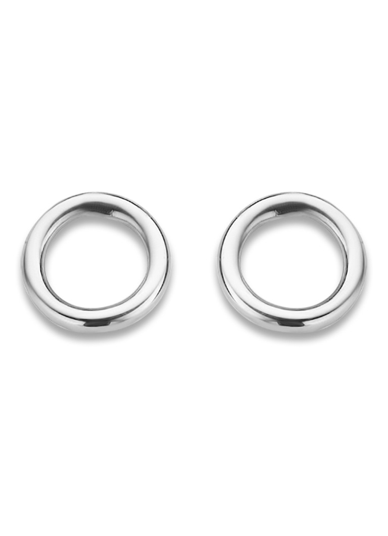 Casa Jewelry Rotunda silver stud earrings