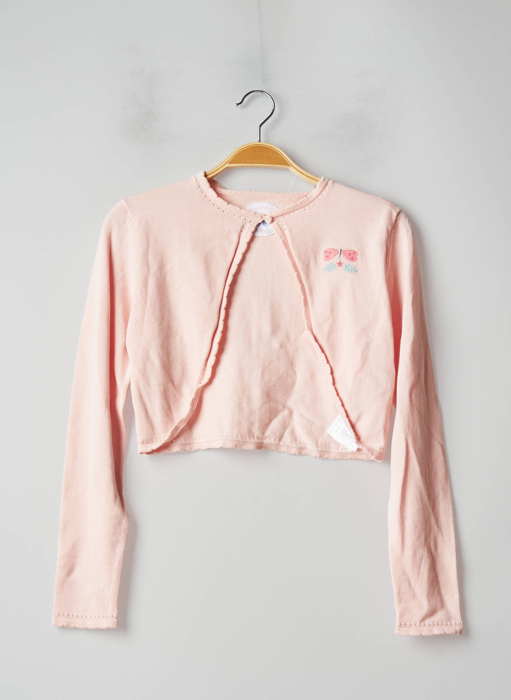 Sergent Major Cardigans Fille couleur rose