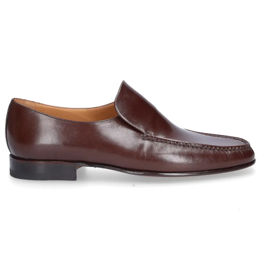 Moreschi - Loafer Känguruleder - braun