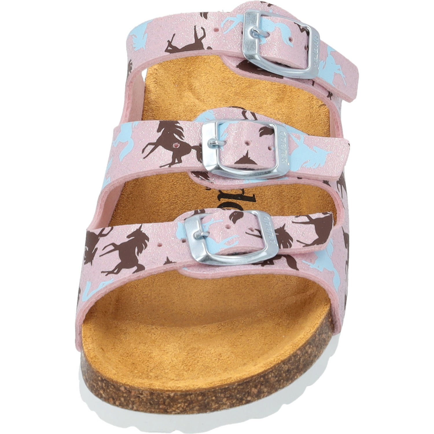 Palado Kids Capri G Print, Pantoletten, Kinder, Rosa Unicorn