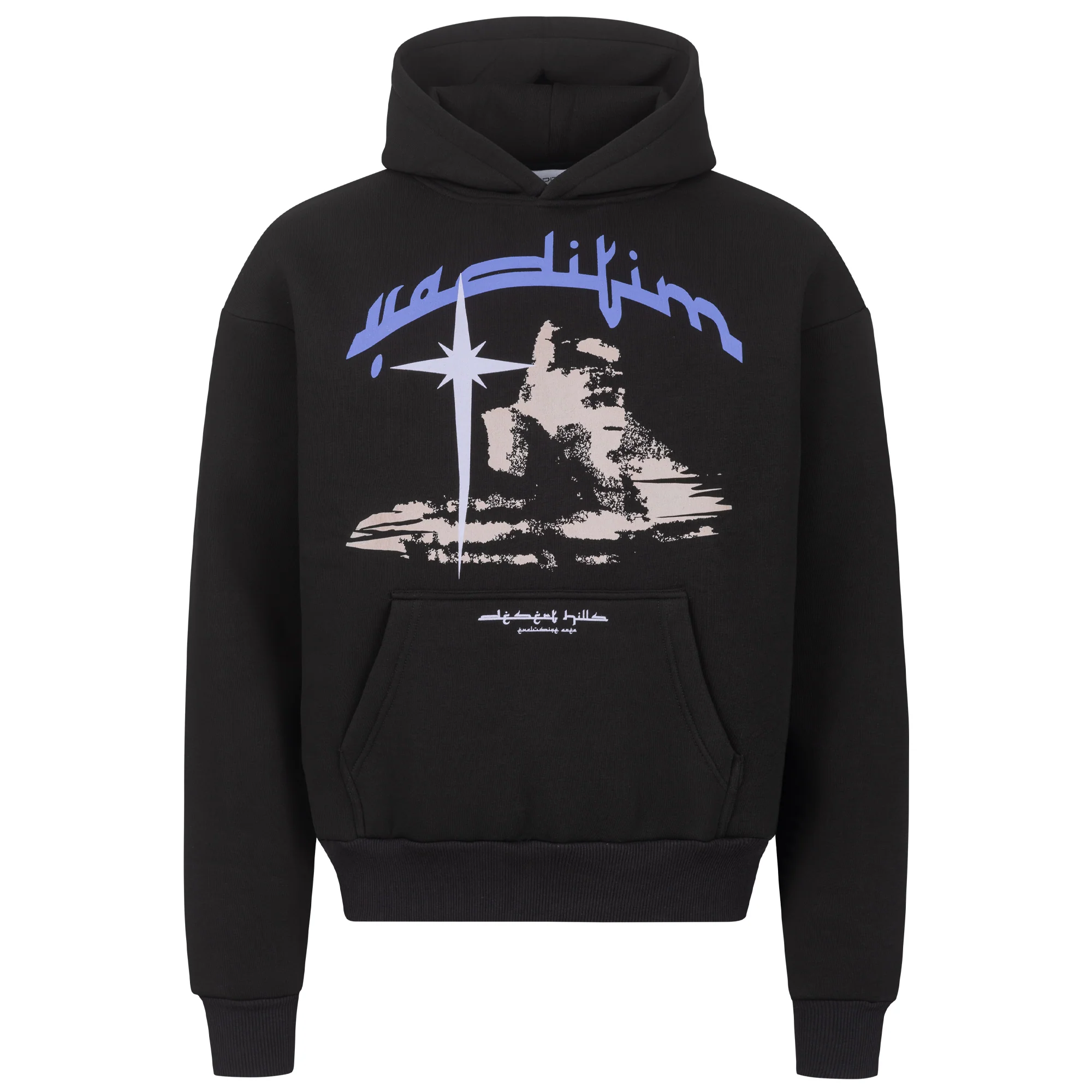 Black Shooting Star Hoodie
