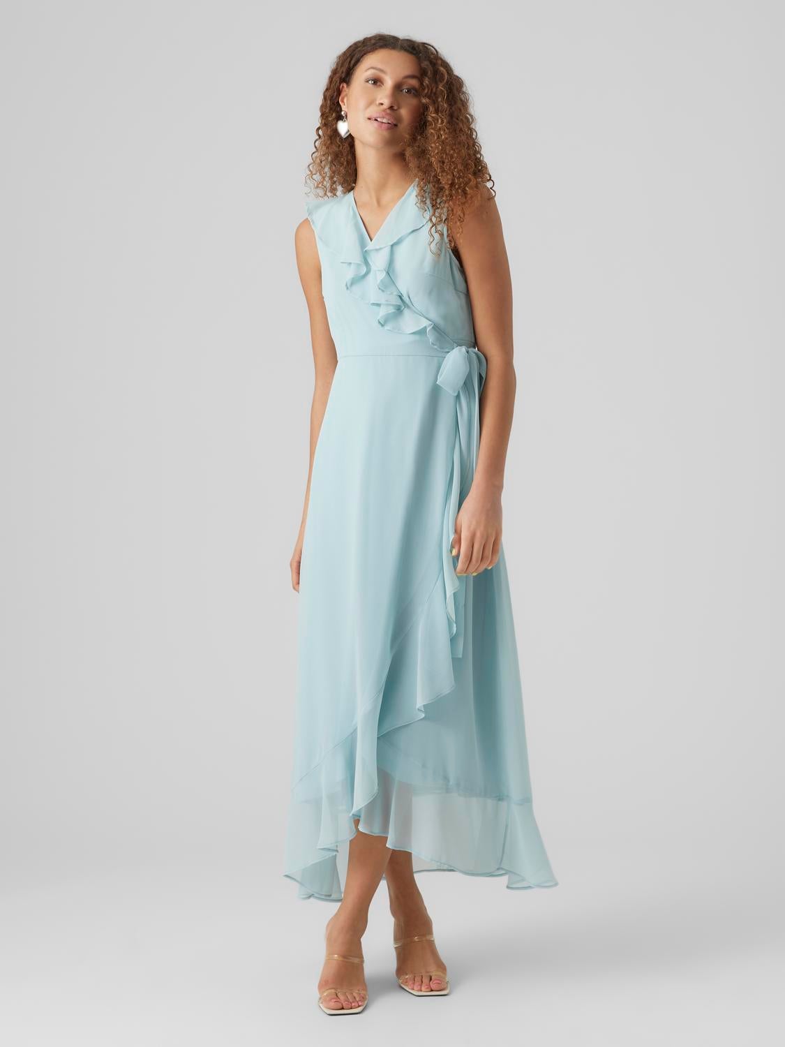 VMSILLE Langes Kleid