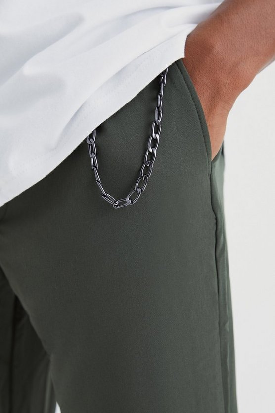 Elastische Slim-Fit Hose mit 4-Way Stretch