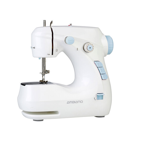Mini-Nähmaschine, blau