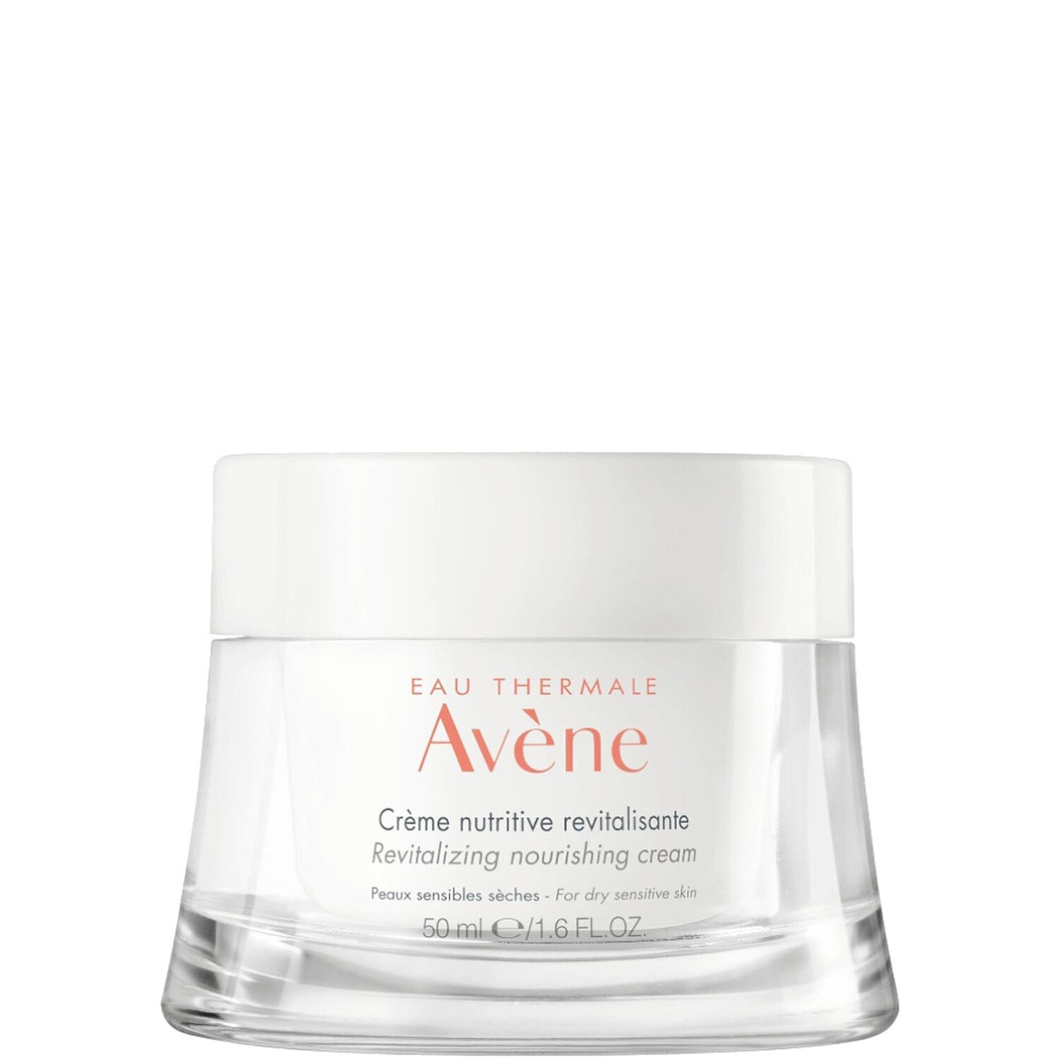 Eau Thermale Avène Crème Nutritive Revitalisante Apaisante, Nourrissante - Peaux Sensibles Sèches 50 ml