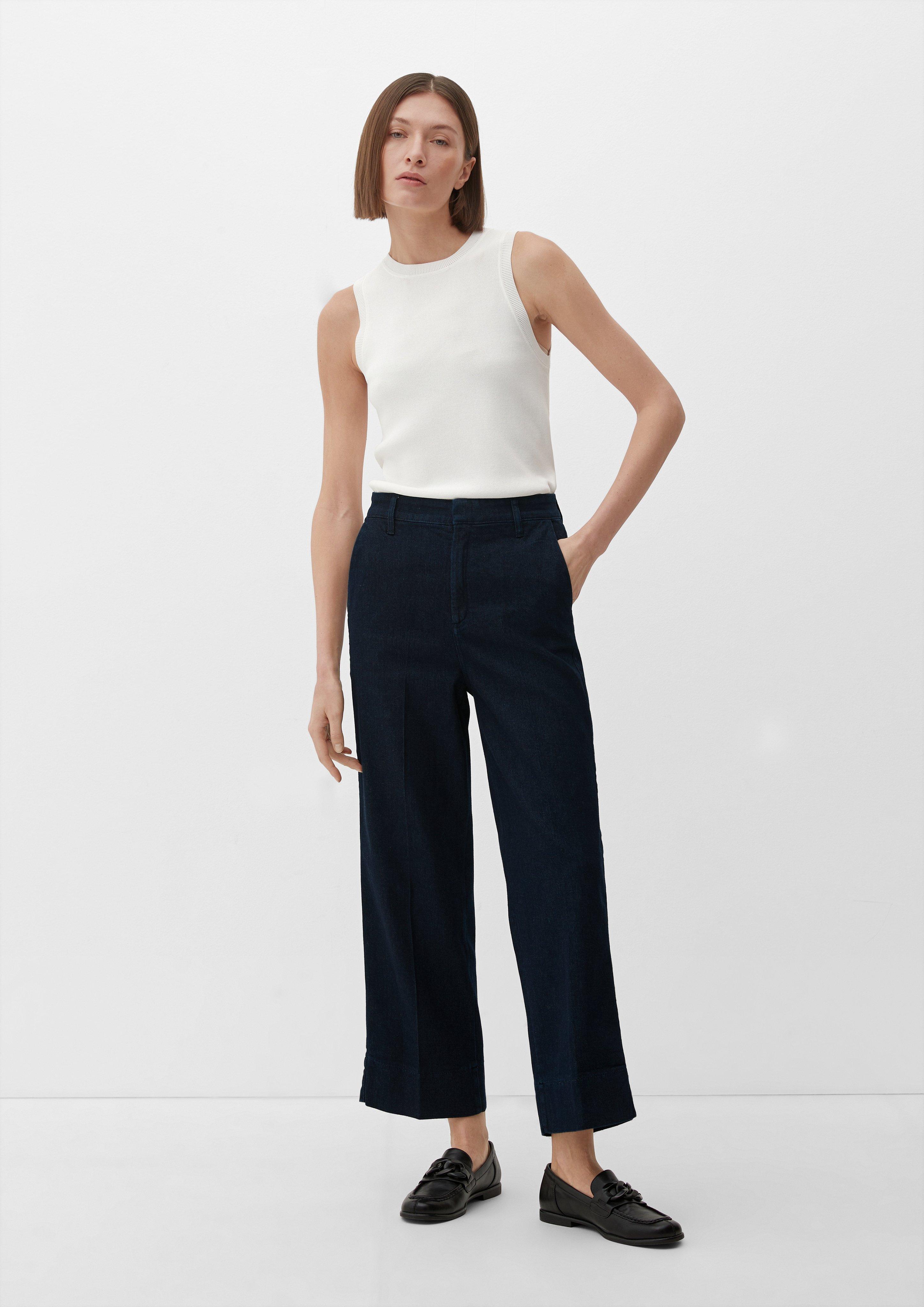 Cropped-Jeans Suri / Regular Fit / High Rise / Wide Leg  2129237-59Z8