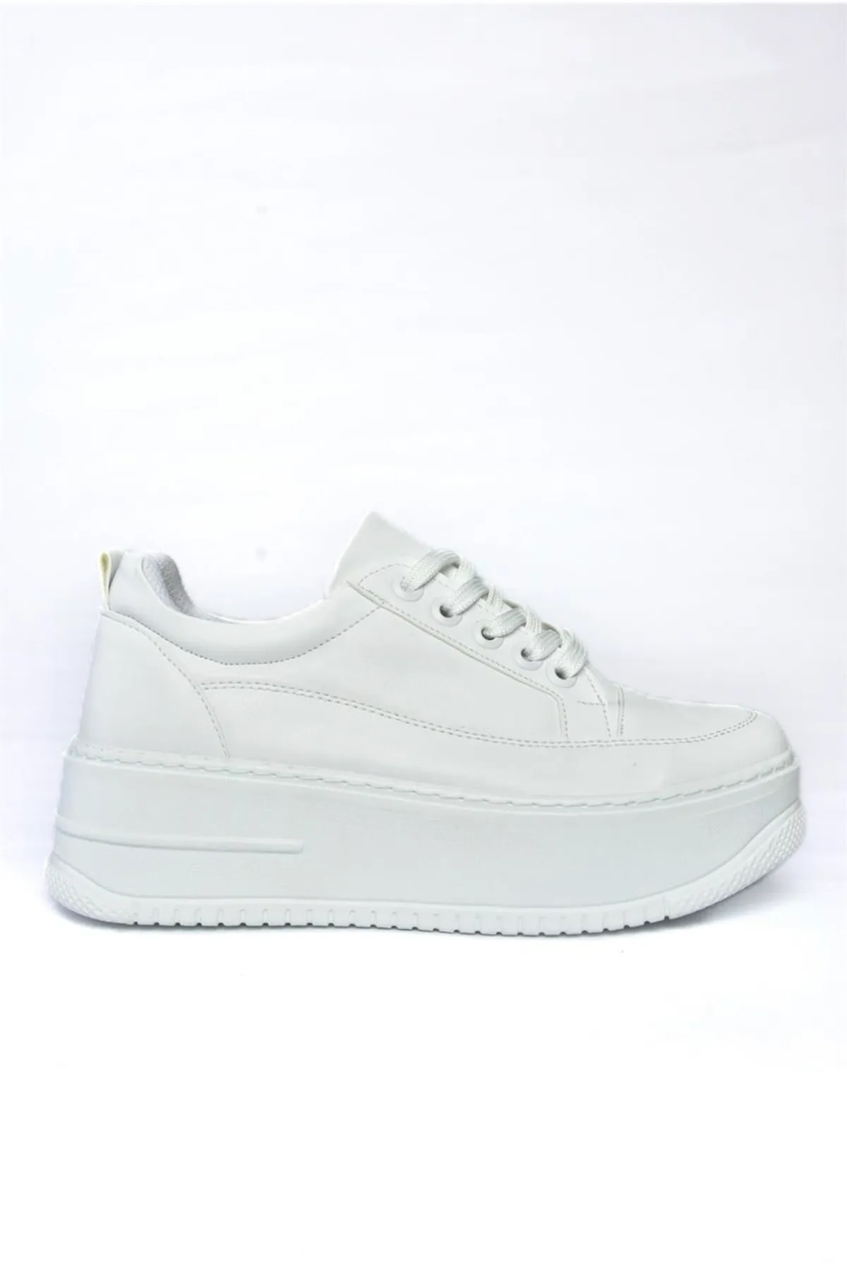 Fox Shoes  P274117509 Weiße Sportschuhe für Damen mit hoher Sohle