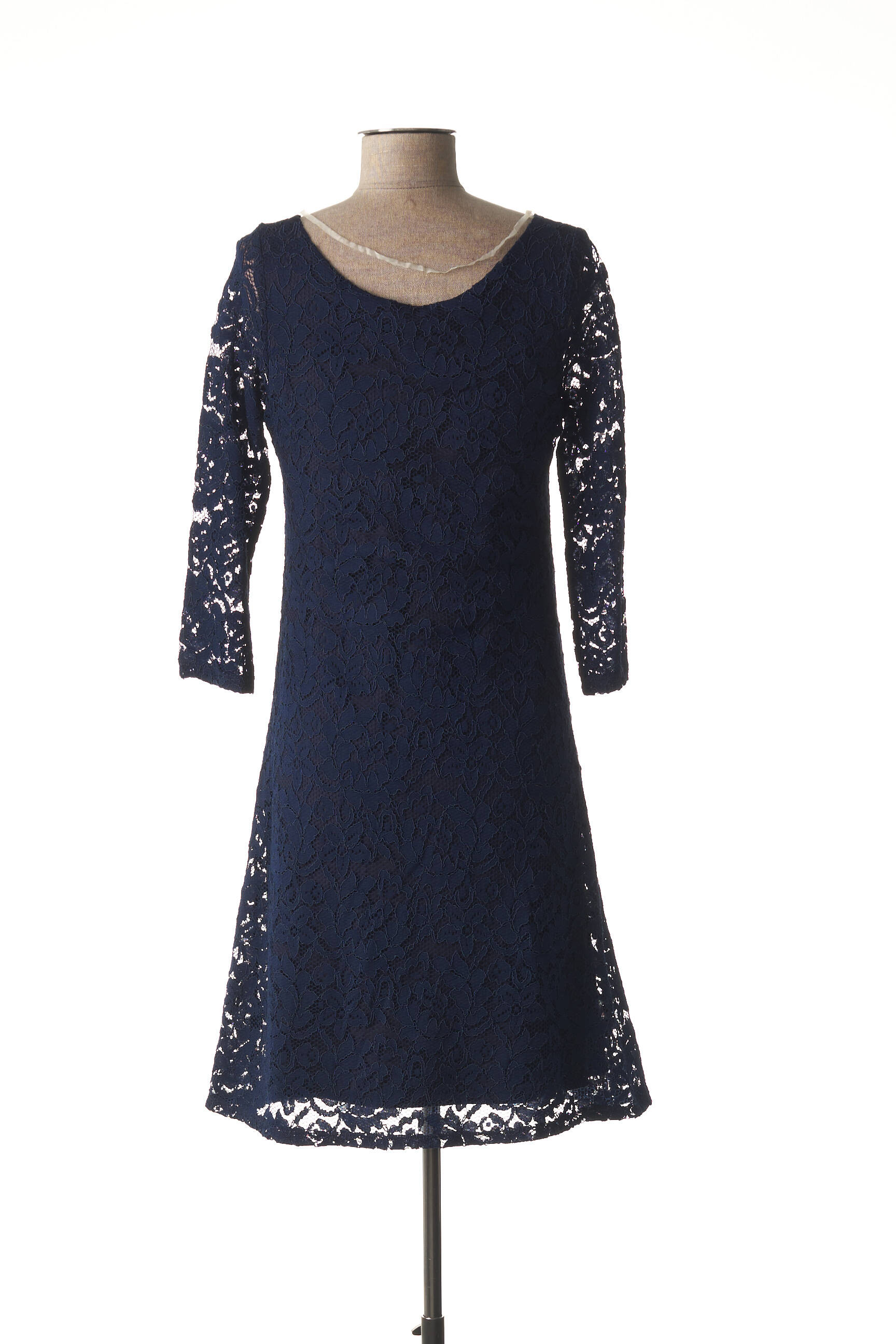 Nina Belly Robes Maternite Femme couleur bleu