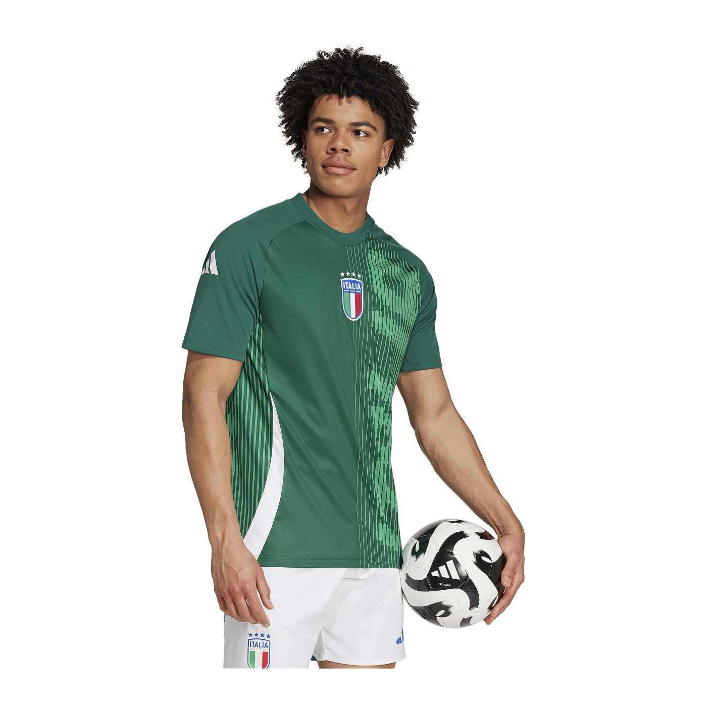 adidas Italien Prematch Shirt Grün