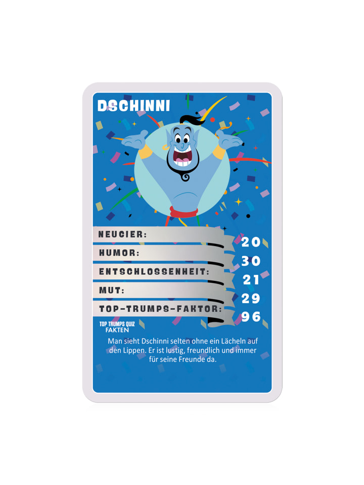 Winning Moves Top Trumps - Disney 100 Kartenspiel Quartett Spiel in bunt günstig kaufen onesize