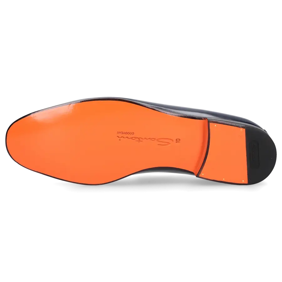 Santoni - Loafer MCNC18 Kalbsleder - blau