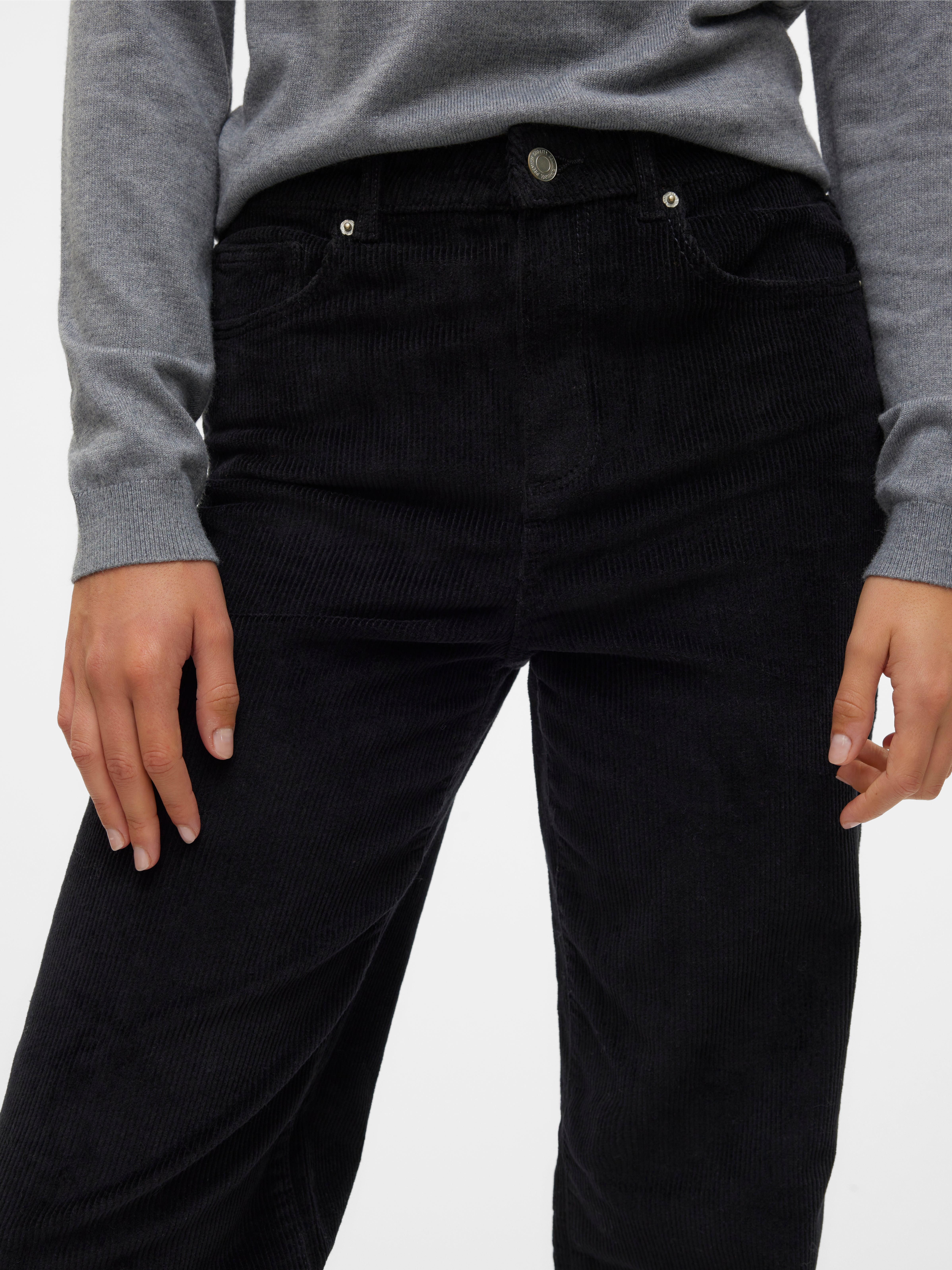 VMTESSA Hohe Taille Weit geschnitten Jeans