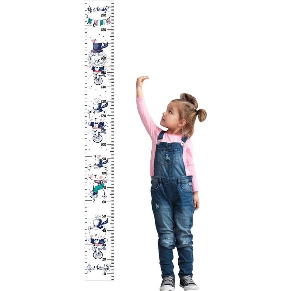 Melteine Messlatte Wachstum Messlatte Wandbehang Dekorative Messlatten Kinder Messtabelle (1-tlg)