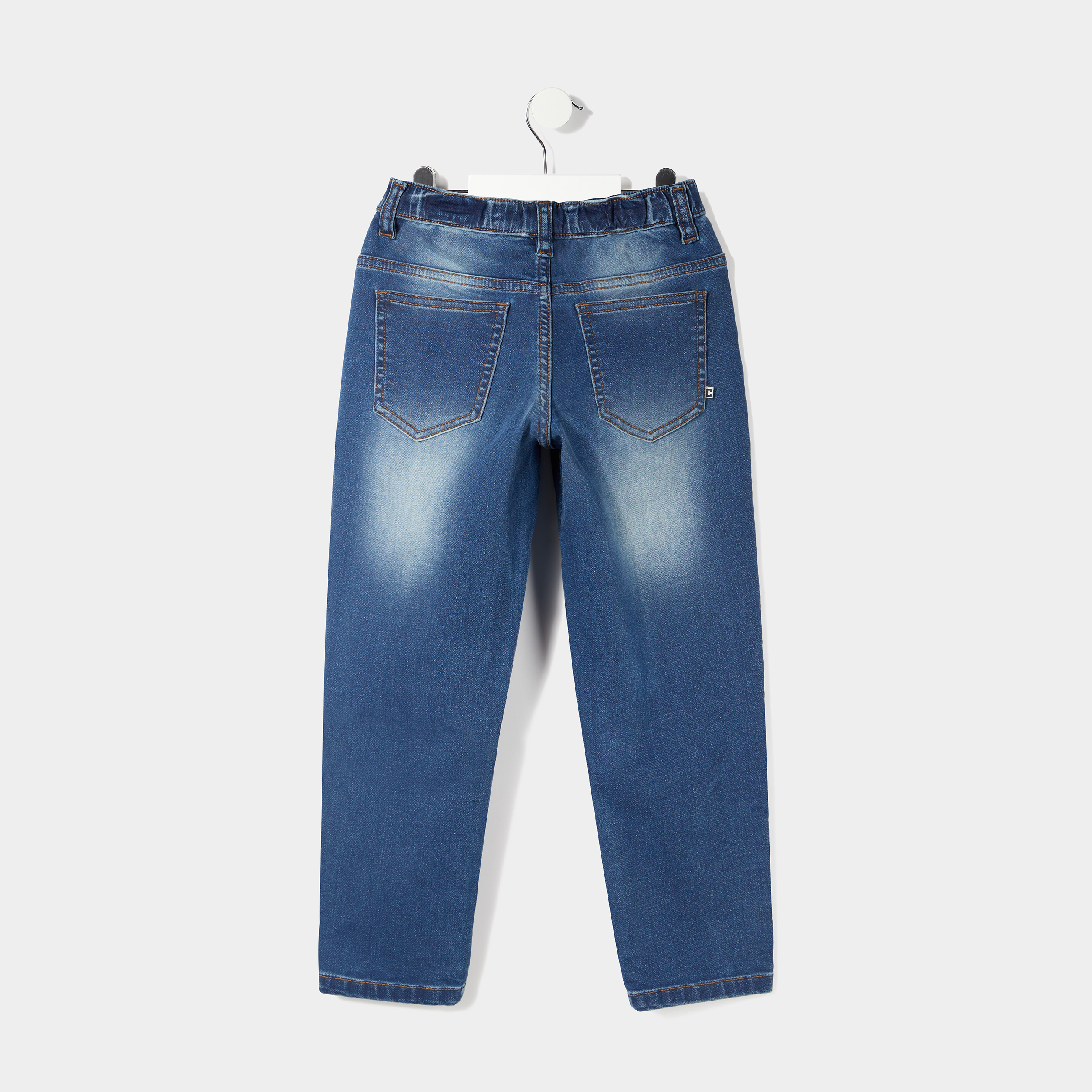 Jeans jogger Creeks denim stone garçon | La Halle