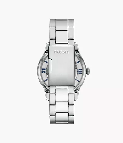 Fossil Uhr Townsman Automatikwerk Edelstahl