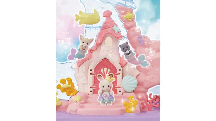 Sylvanian Families - Baby Meerjungfrauen Schloss