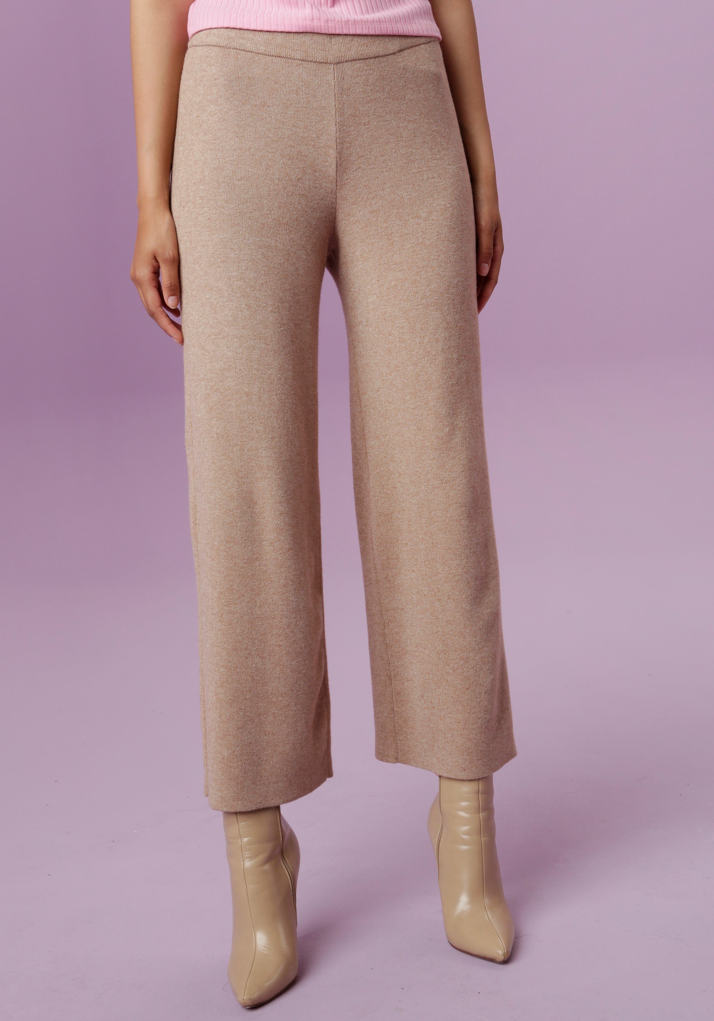 Aniston CASUAL Strickhose in trendiger Culotte-Form