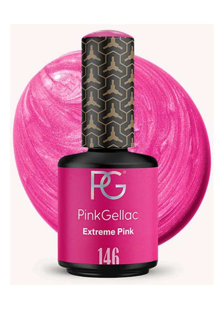 Pink Gellac 146 Extreme Pink - gēla nagu laka