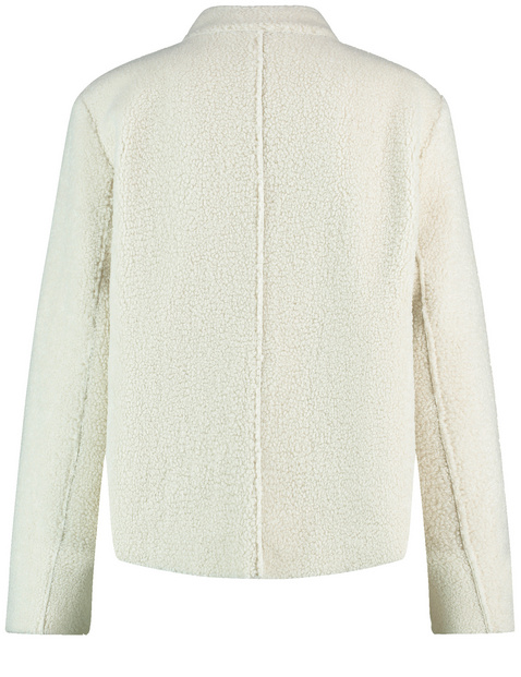 Blazerjacke aus Teddyfleece