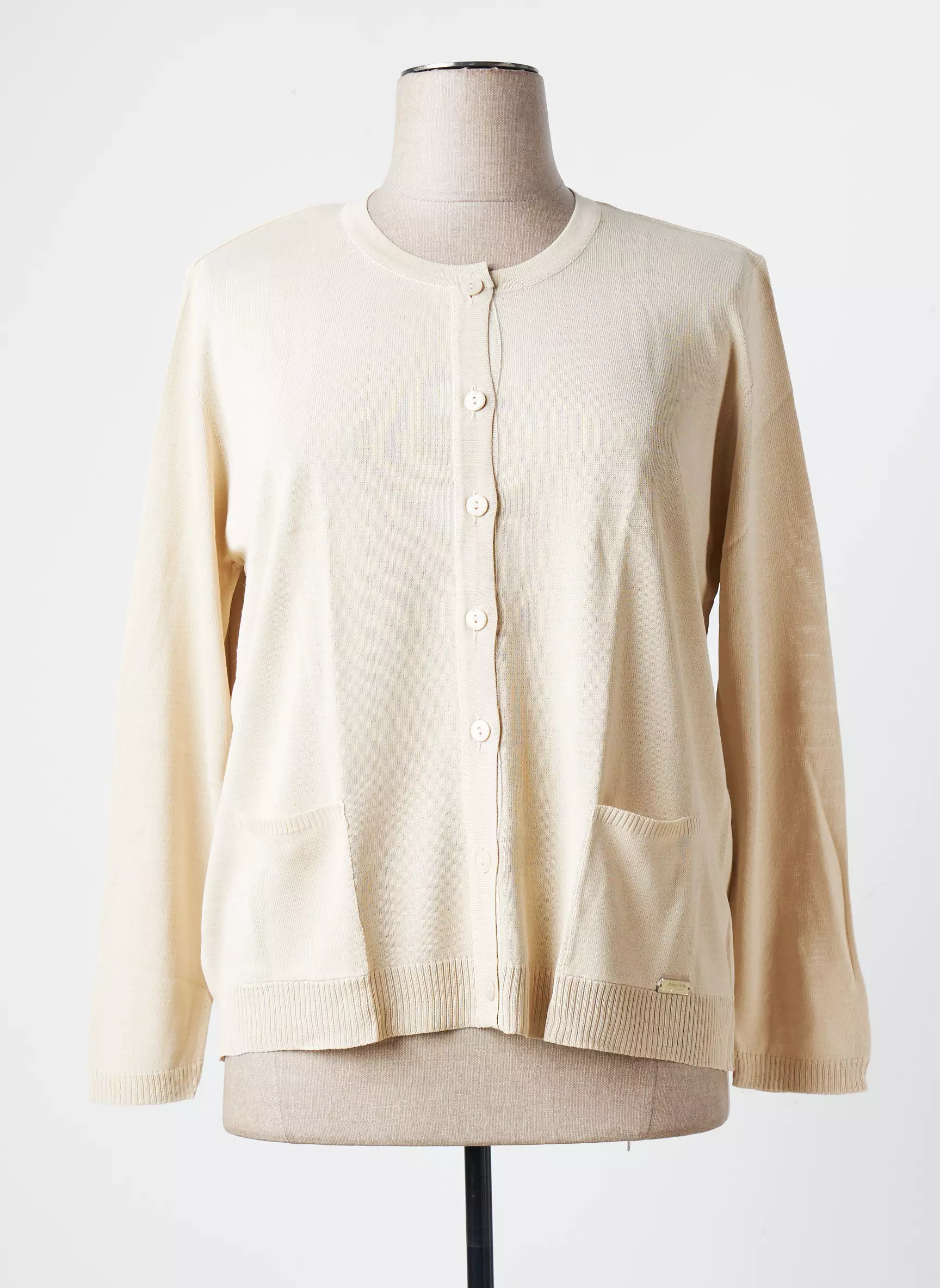 Mino Mora Cardigans Femme couleur beige
