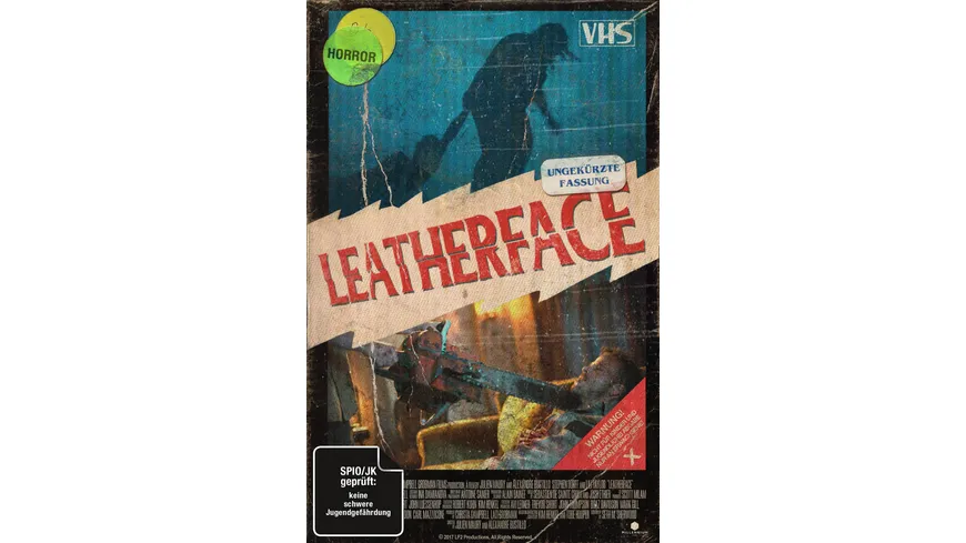 Leatherface (Uncut) - Limited Collector's Edition im VHS-Design (+ DVD)