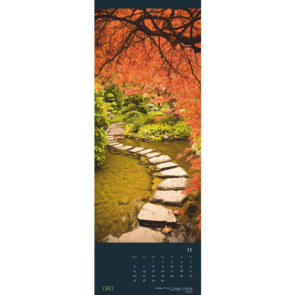 GEO WEGE 2024 - WAND-KALENDER - REISE-KALENDER - Kalender