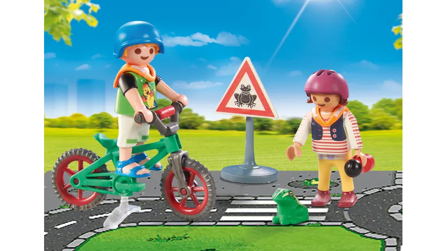 PLAYMOBIL 71332 - City Life - Fahrradparcours