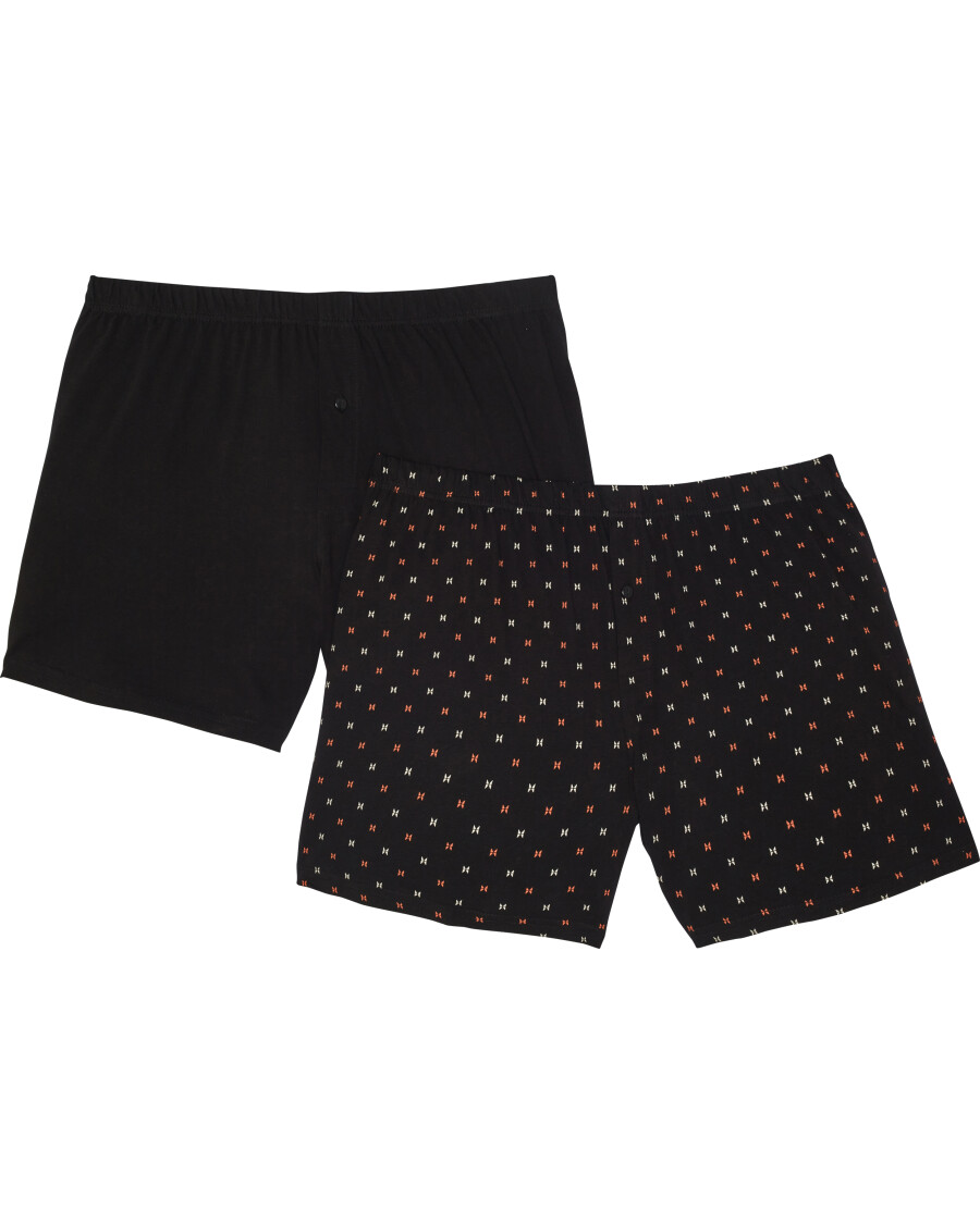 Schwarze Boxershorts