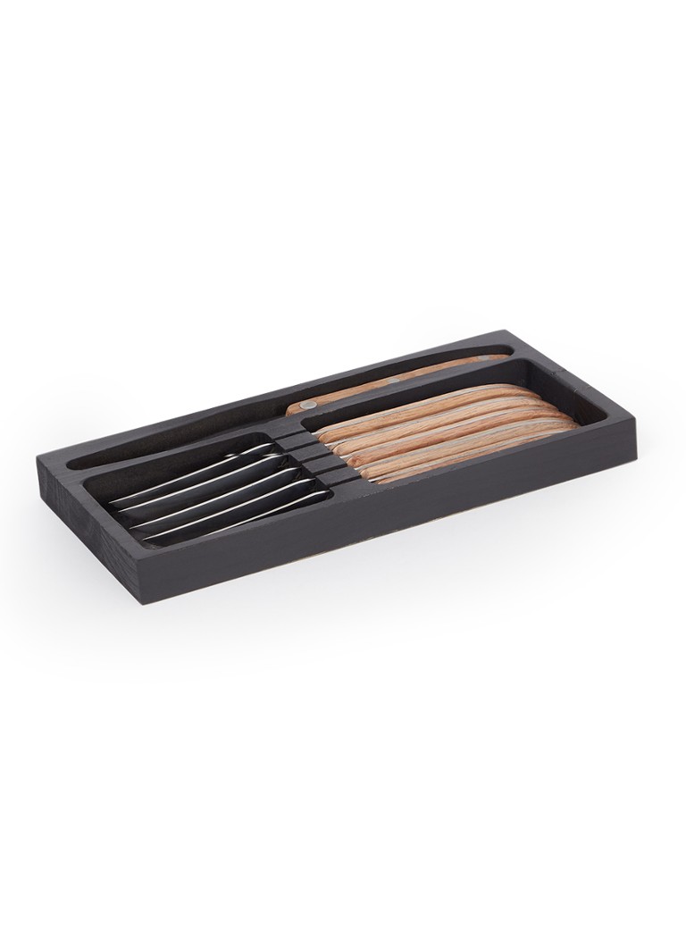Set de 6 cuțite de friptură Laguiole Style de Vie Innovation Line