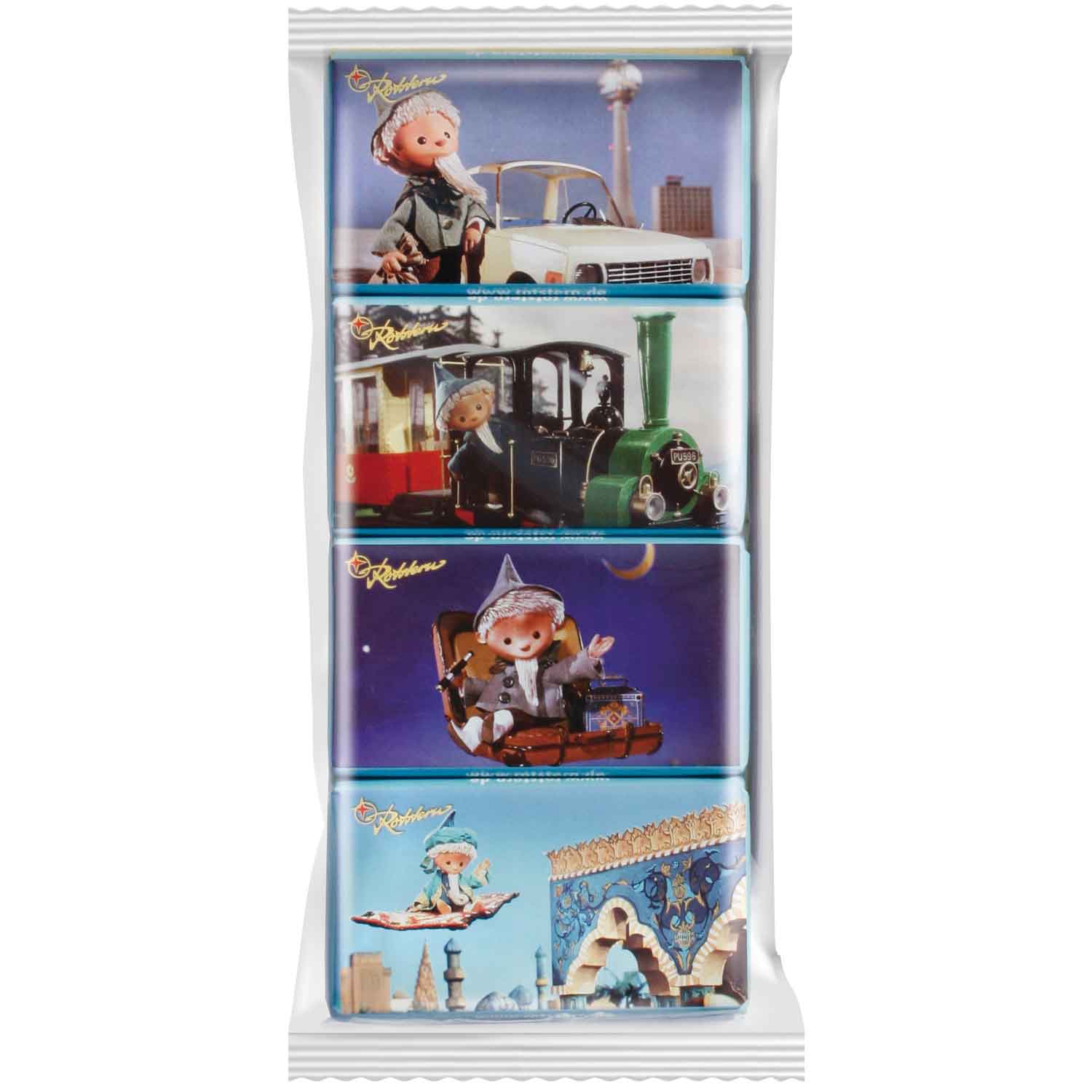 Rotstern Sandmännchen Schokoladentäfelchen 4x15g