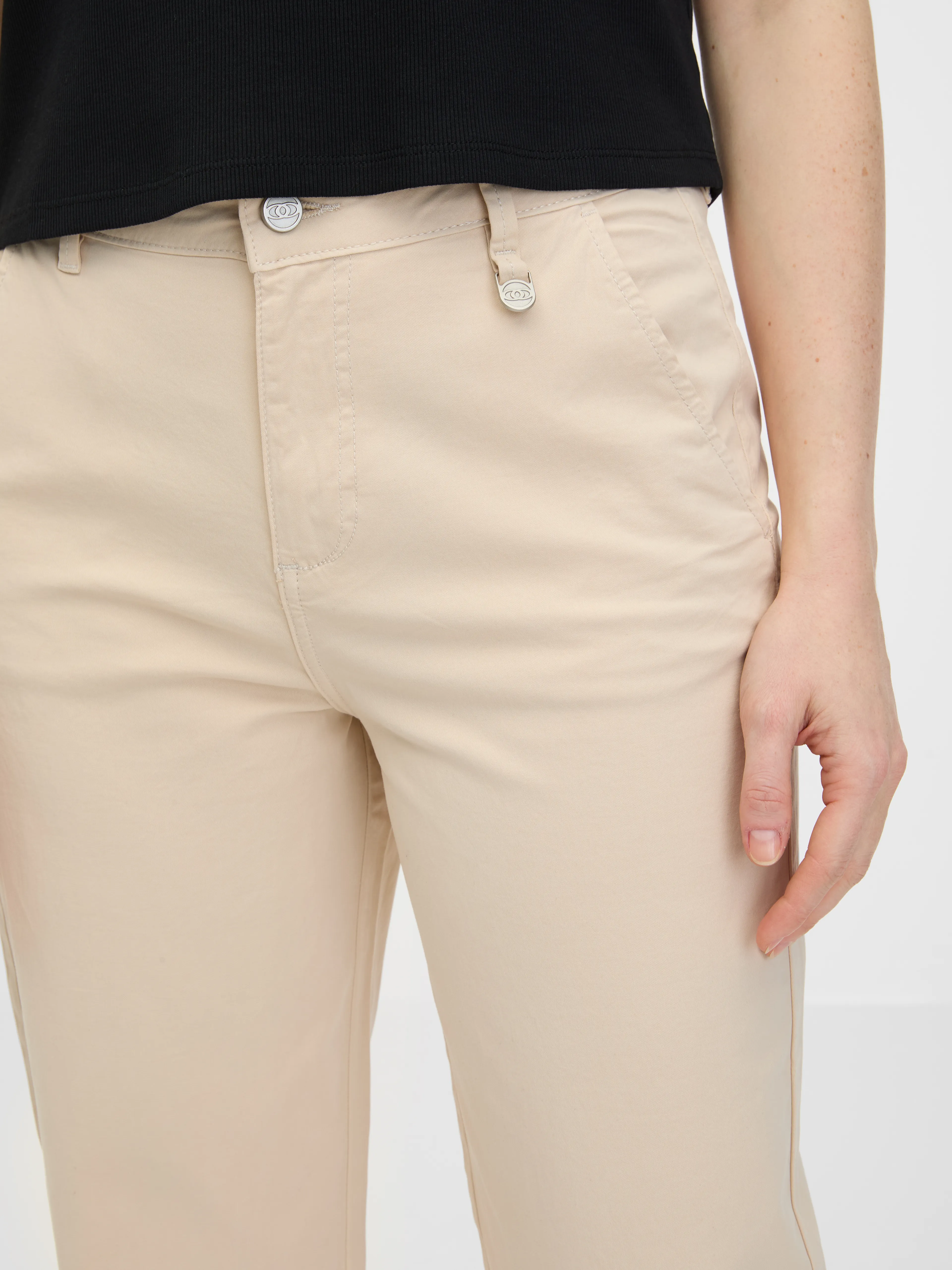 Beigefarbene Damenhose ORSAY