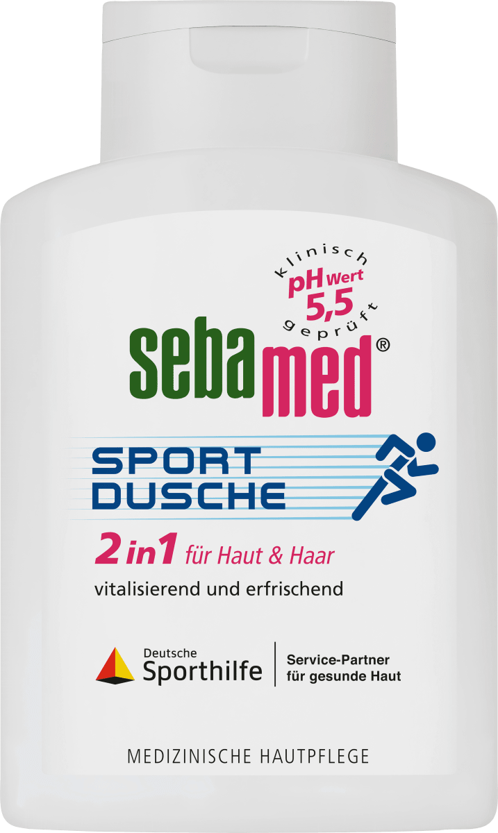 Duschgel Sportdusche 2in1 für Haut & Haar, 200 ml