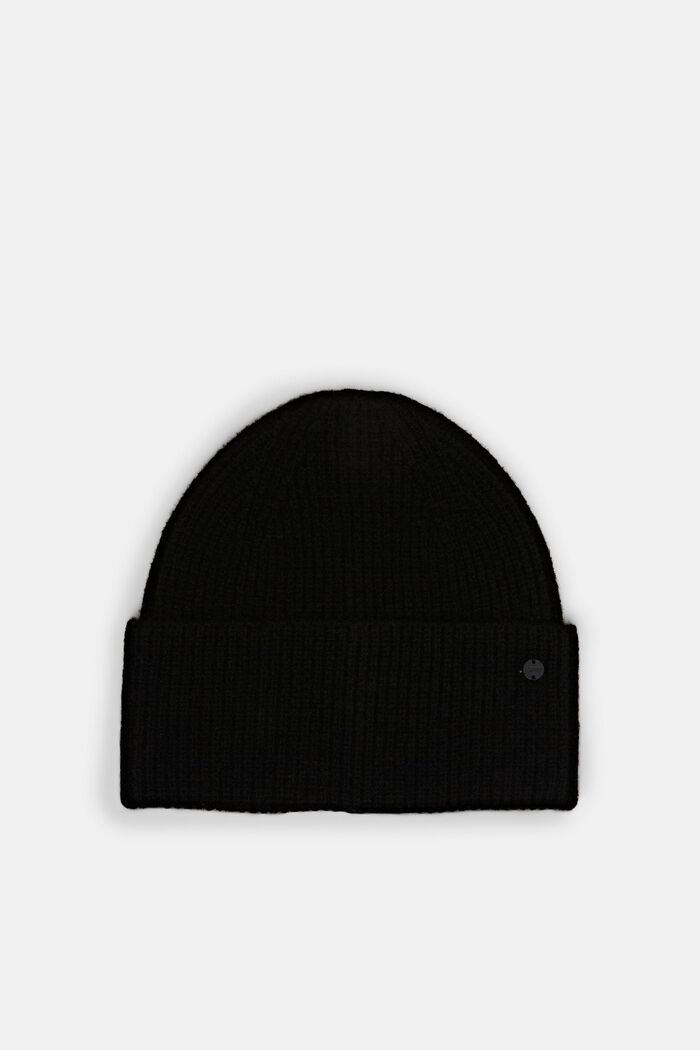 Rippstrick-Beanie