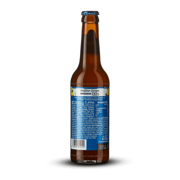Paulaner Weissbier Citron 0.0% 33 cl